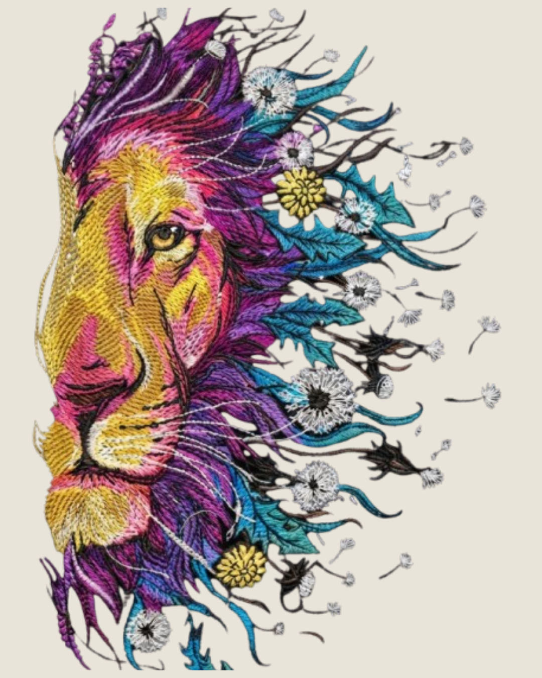 Wild Aura Heavyweight Embroidered Tee