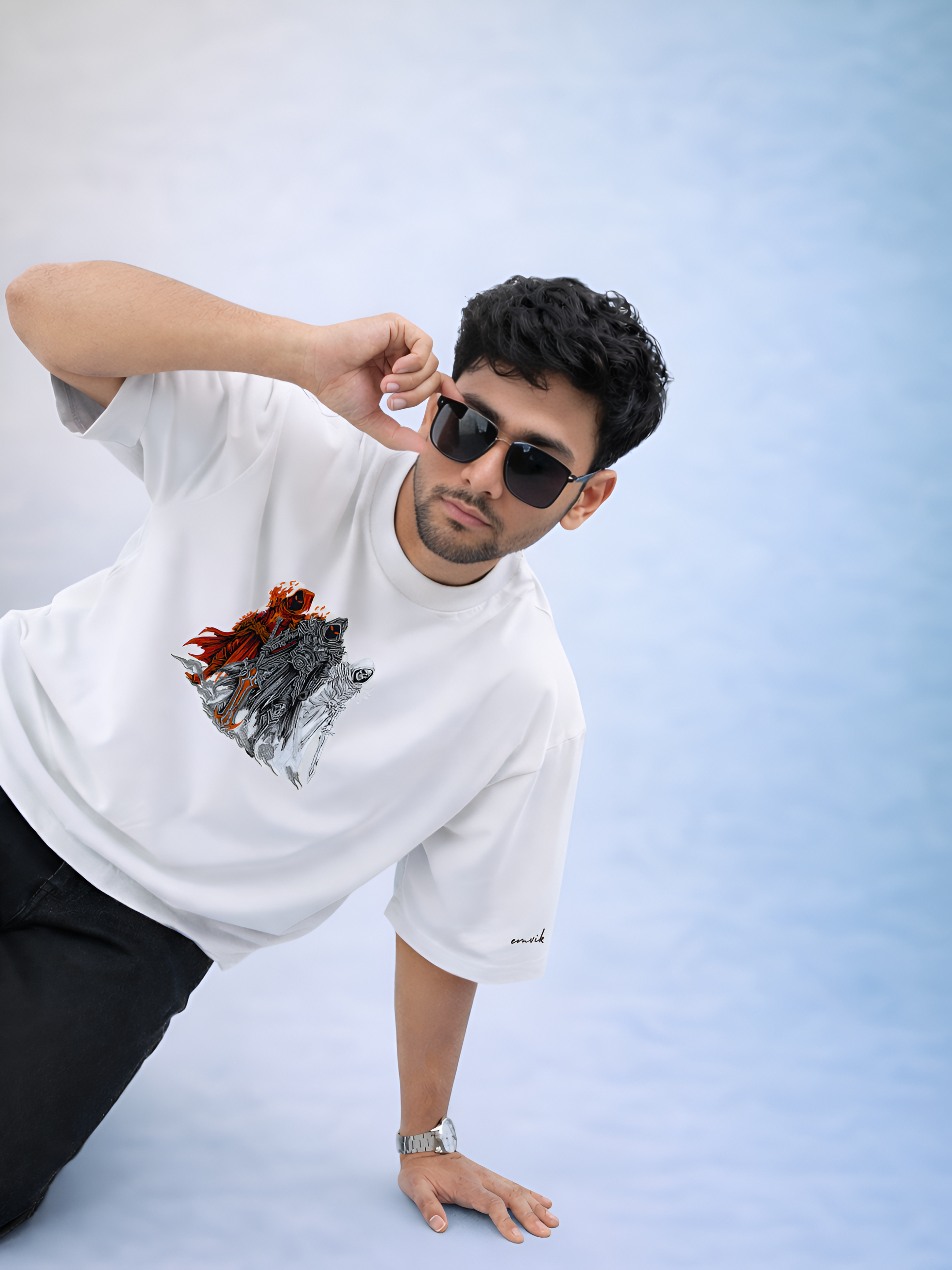 The Trinity Embroidered T-Shirt