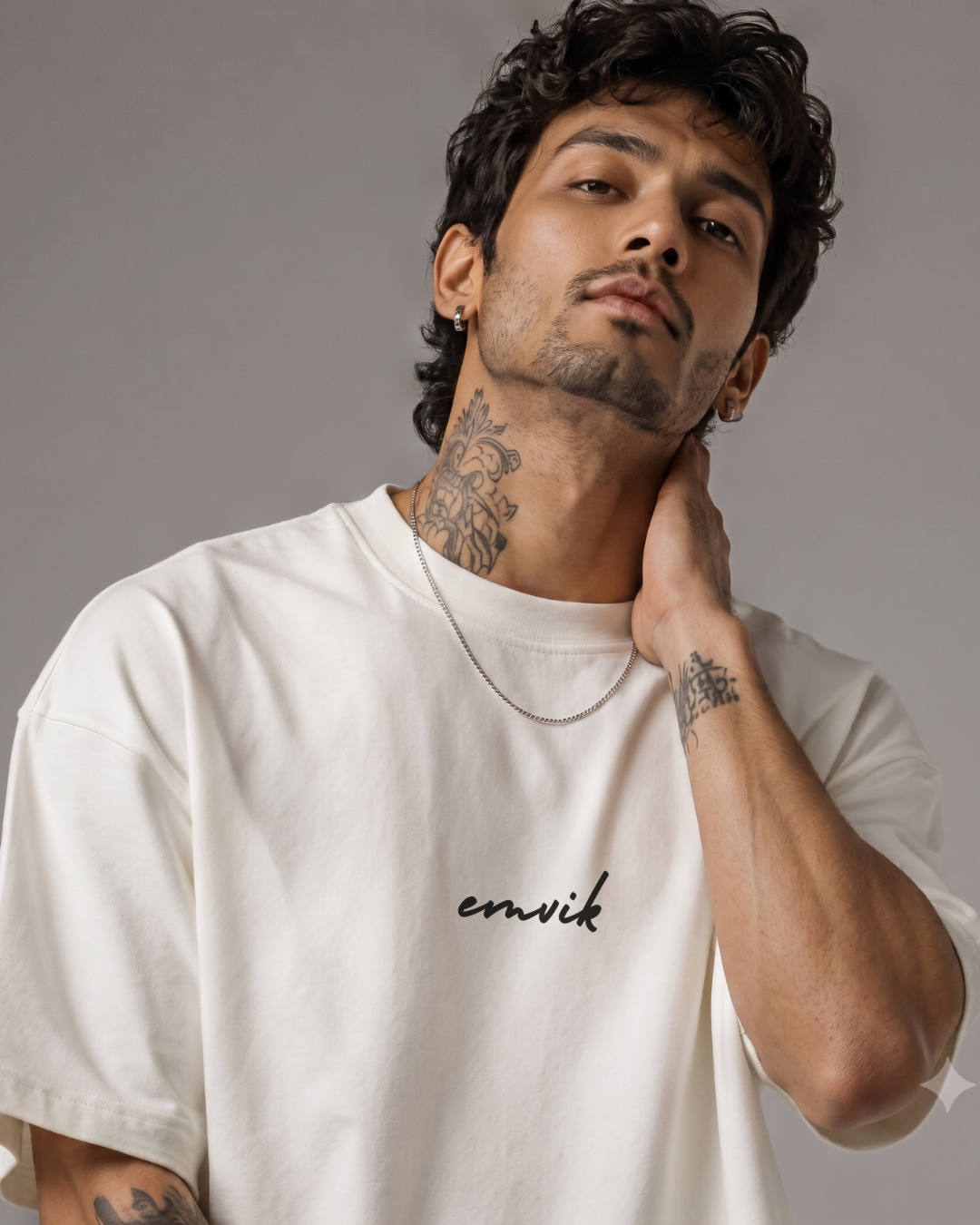 Tsuru Heavyweight Embroidered Tee