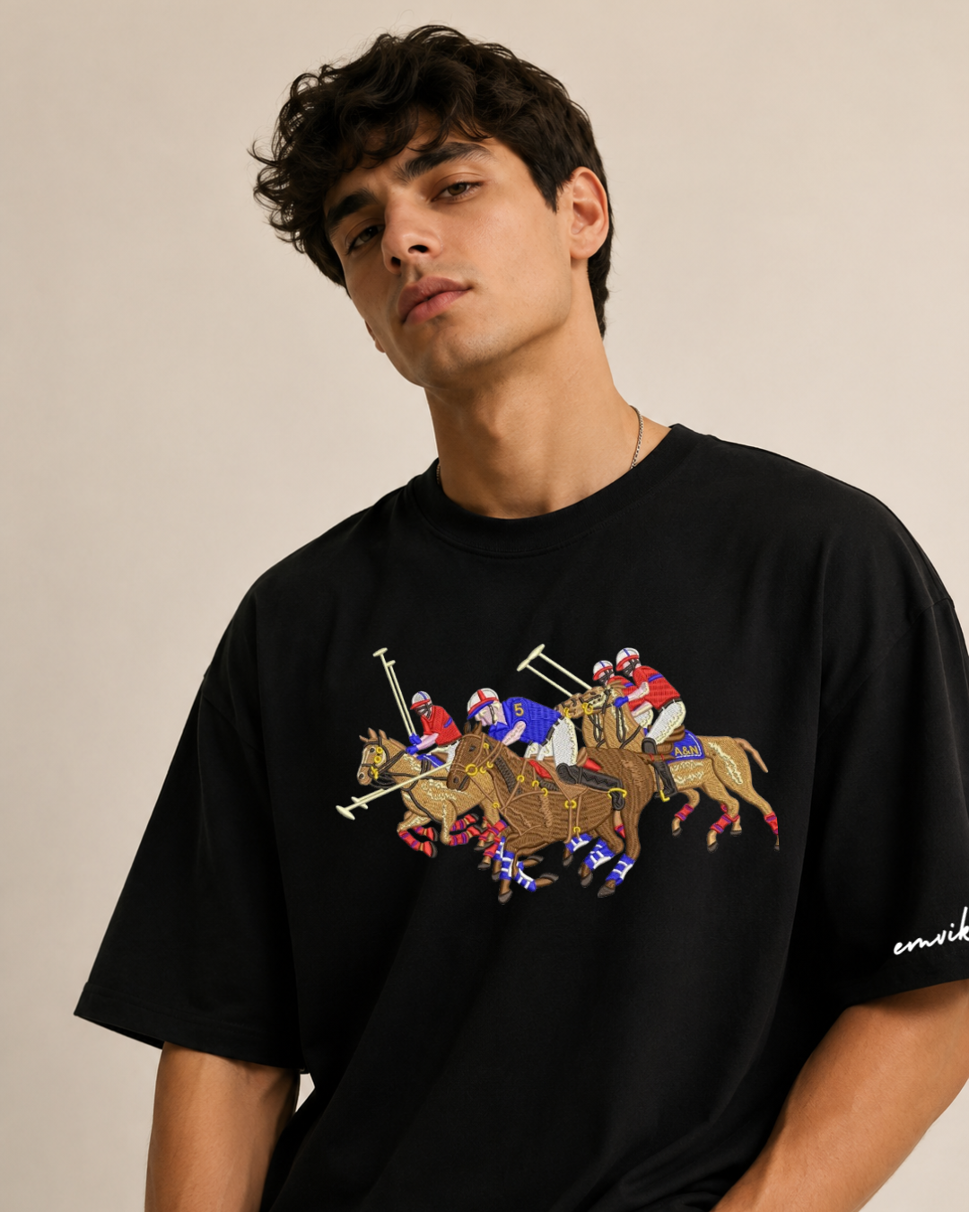 The Royal Polo Heavyweight Embroidered Tee