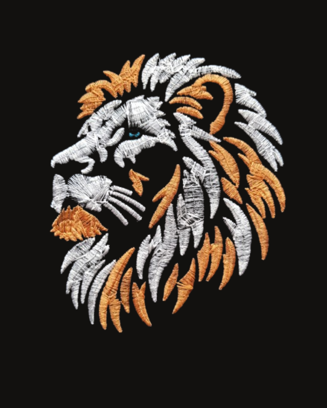Simba Heavyweight Embroidered Tee