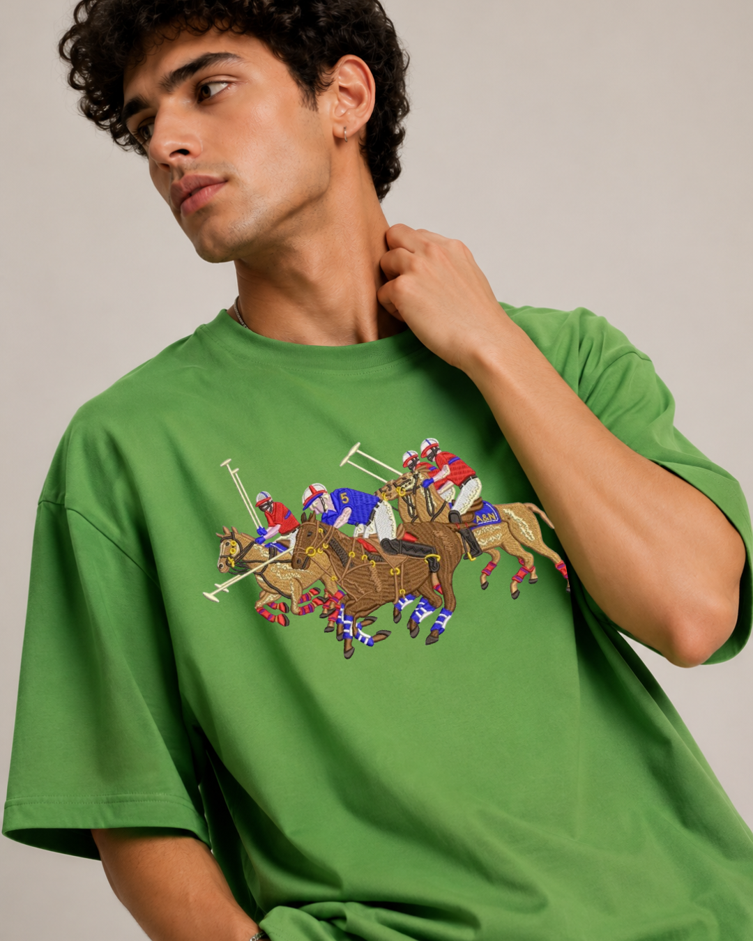 The Royal Polo Heavyweight Embroidered Tee