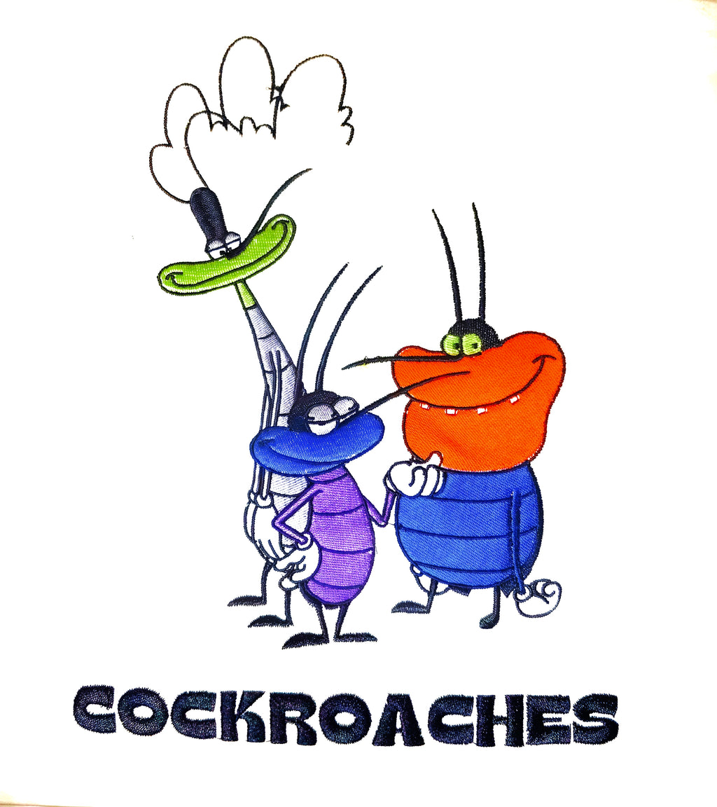 Cockroach Heavyweight Embroidered Tee