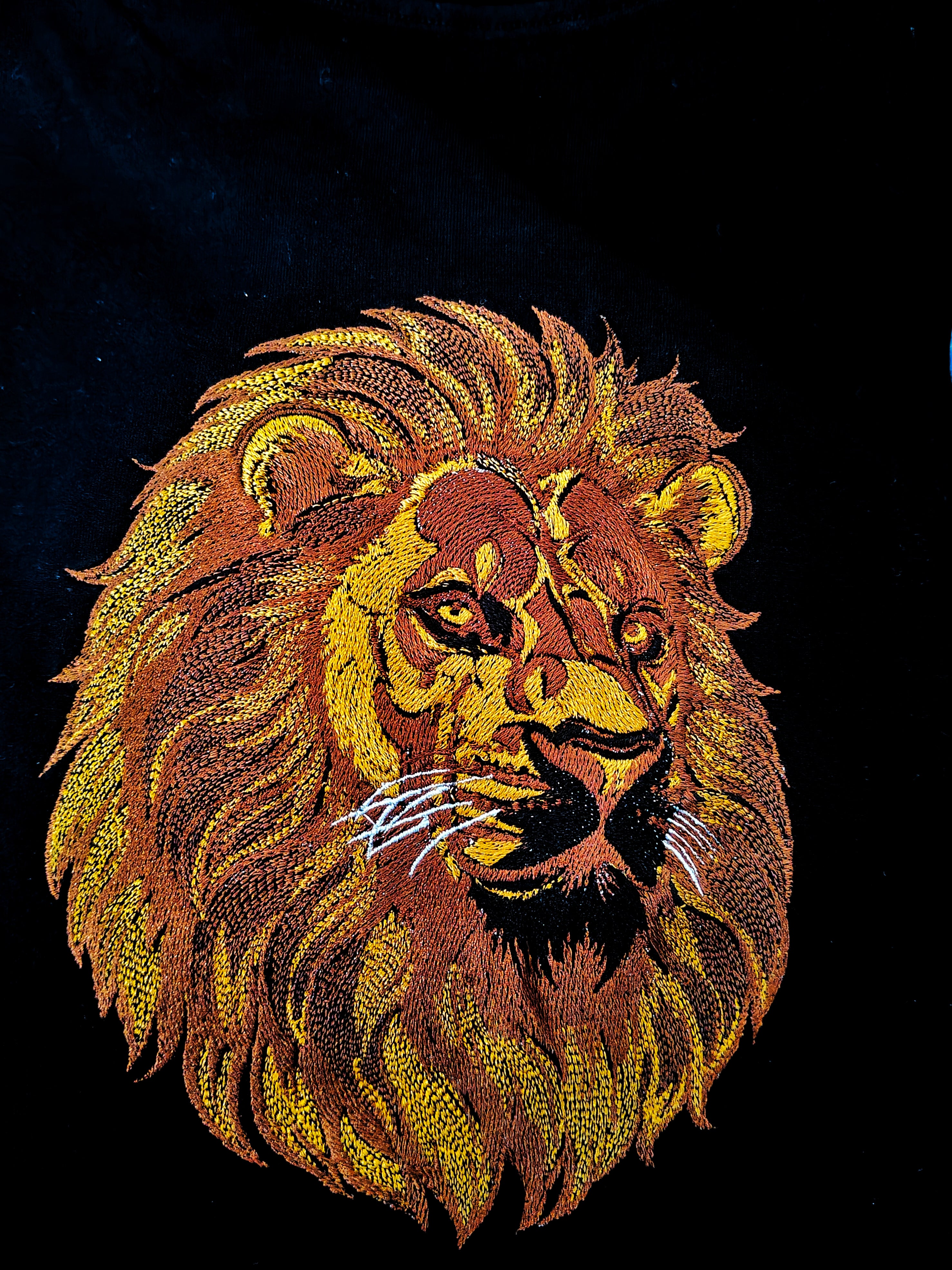 Simba Heavyweight Embroidered Tee