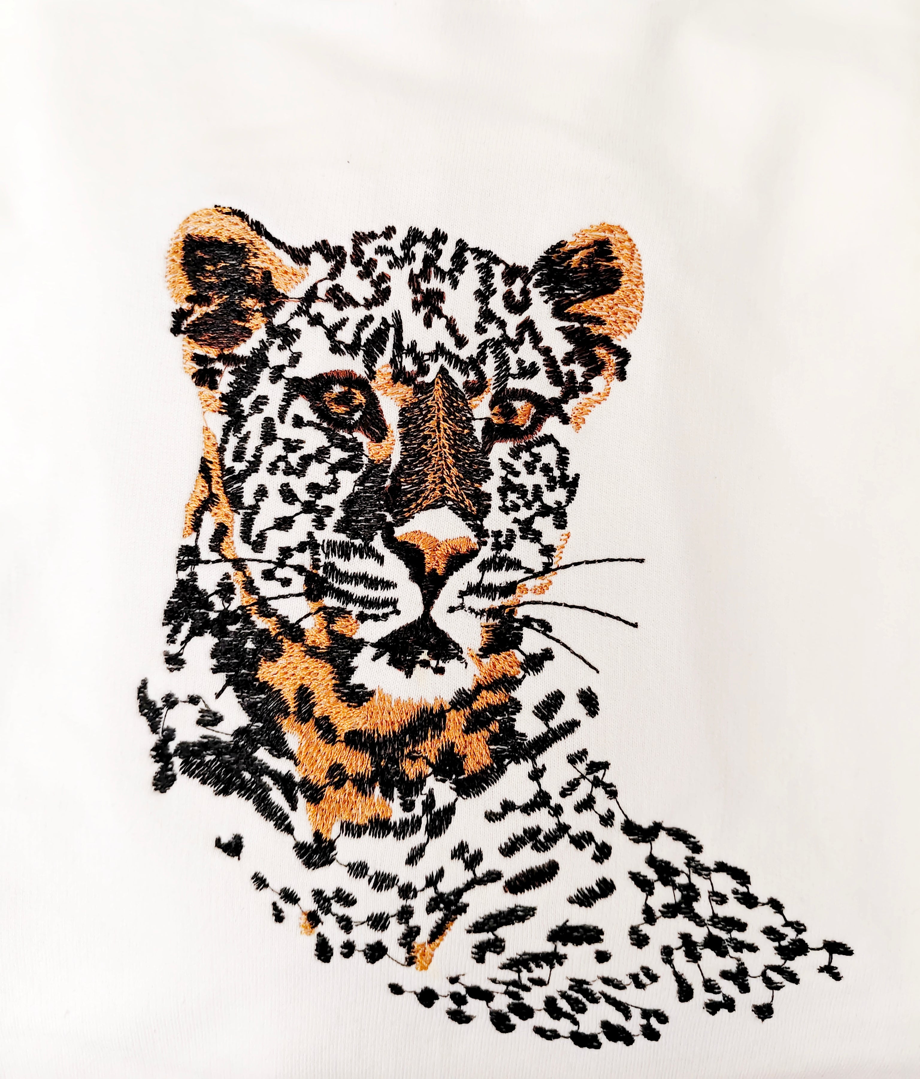 Sarah Heavyweight Embroidered Tee