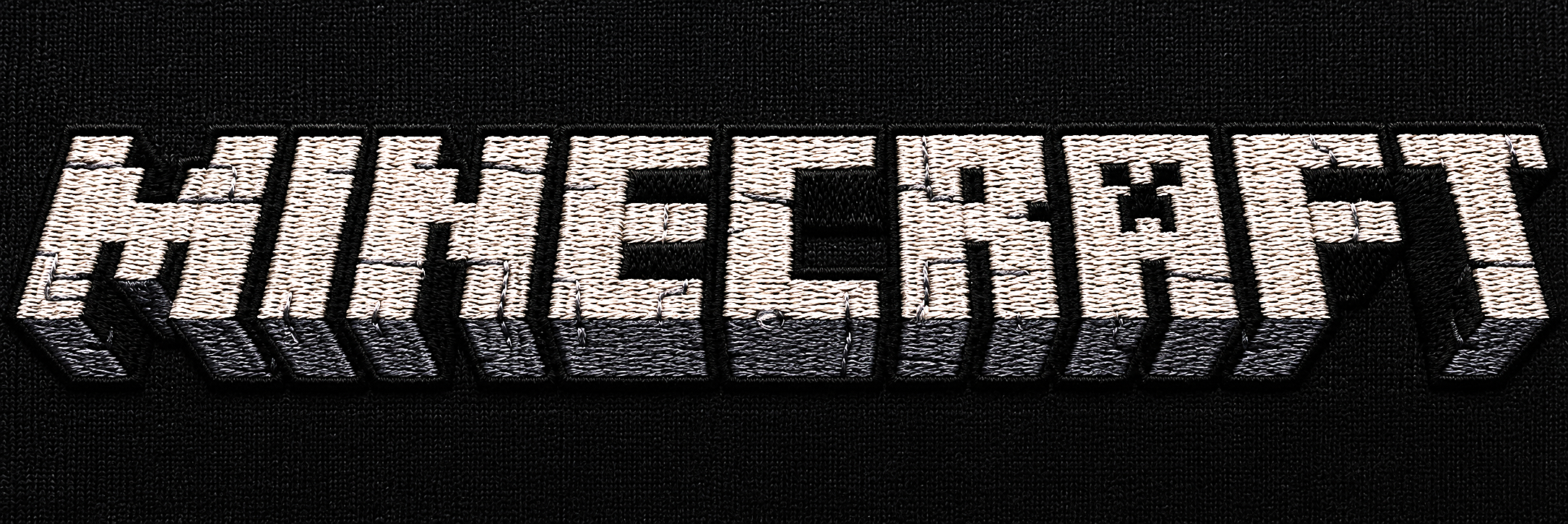Minecraft Embroidered Heavyweight Tee
