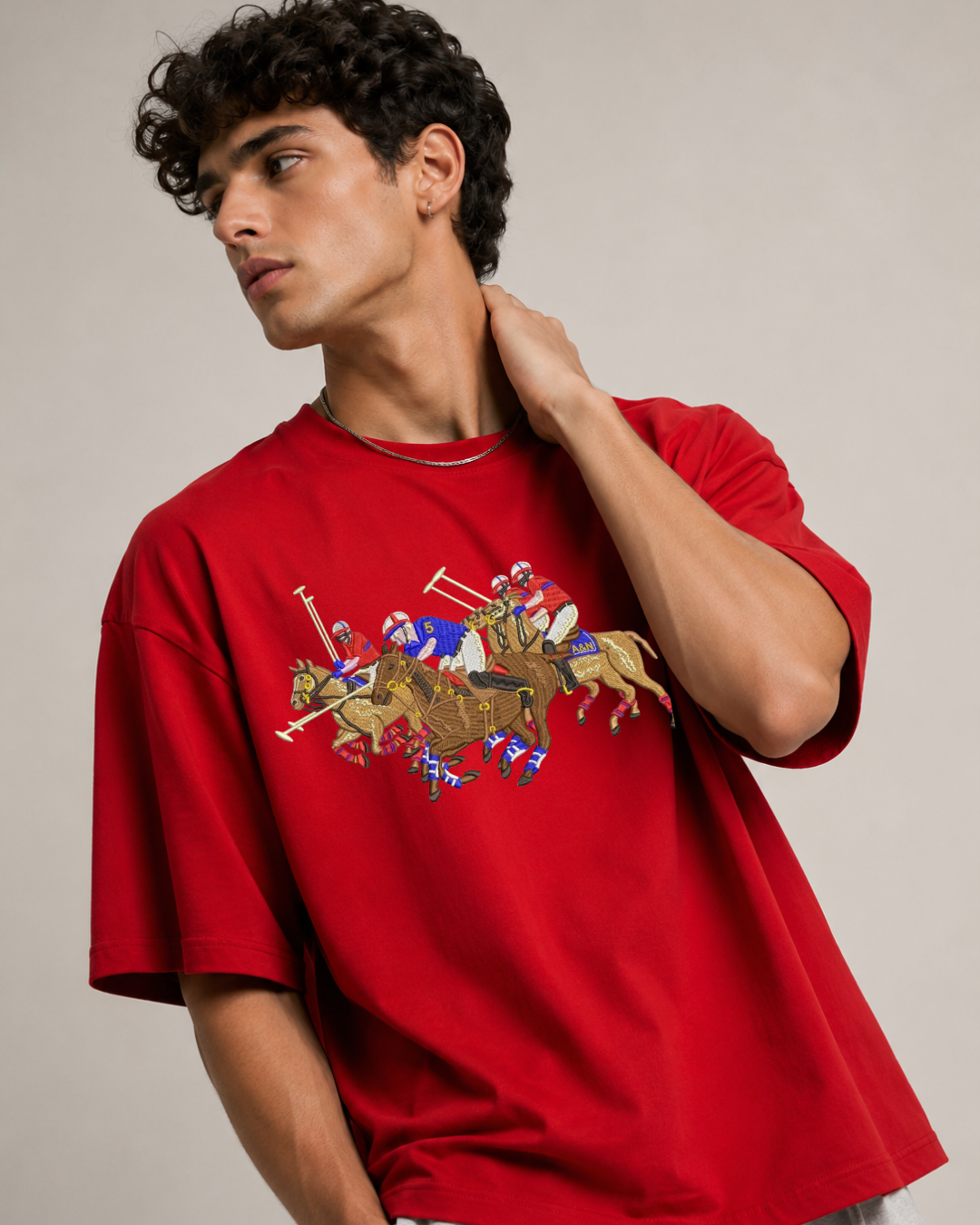 The Royal Polo Heavyweight Embroidered Tee