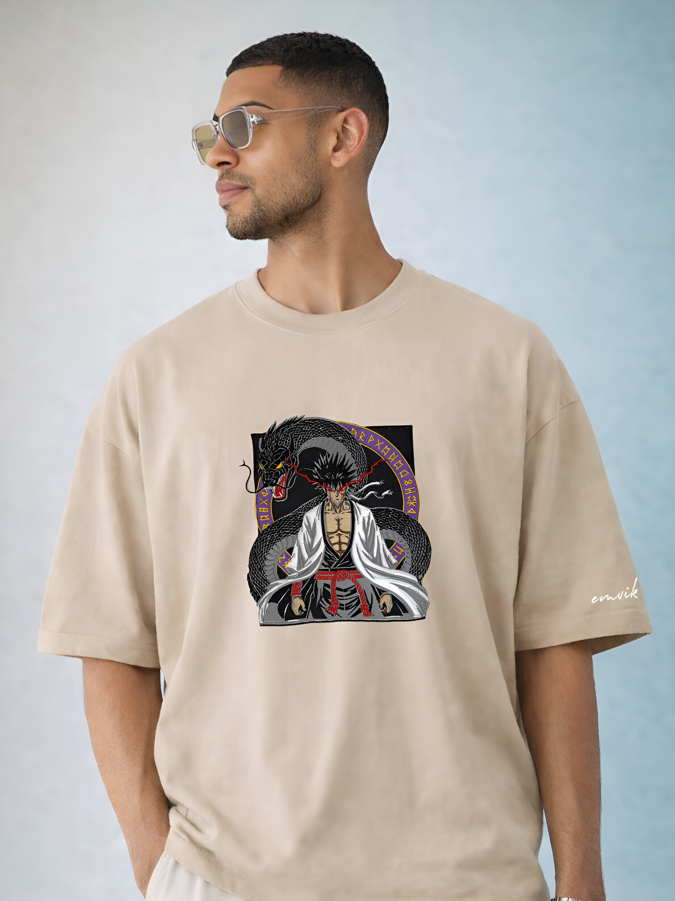 The Serpent Mind Embroidered T-Shirt