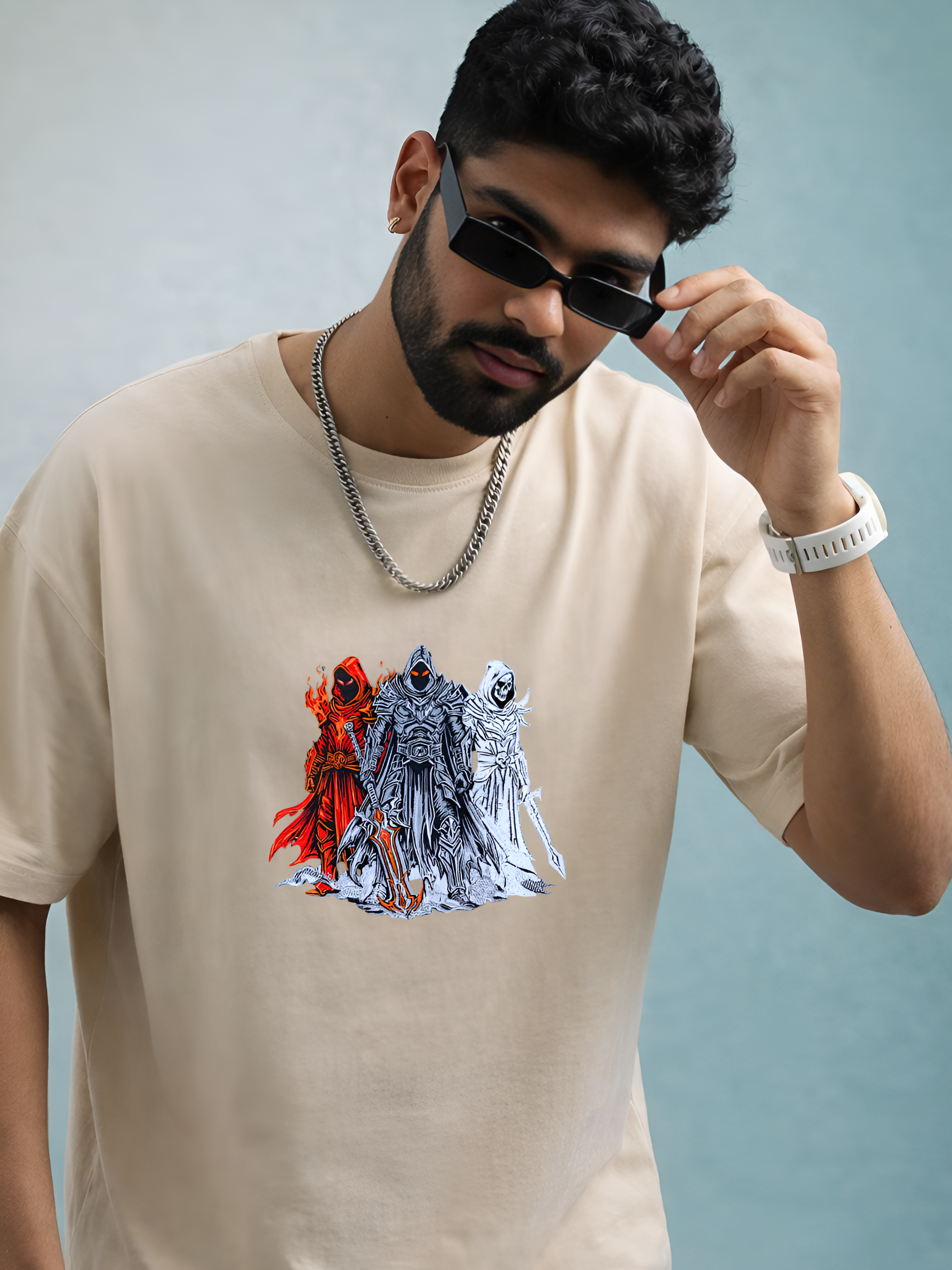 The Trinity Embroidered T-Shirt