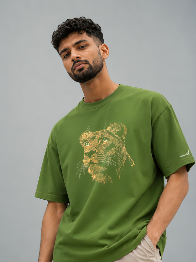 Cleo Heavyweight Embroidered Tee
