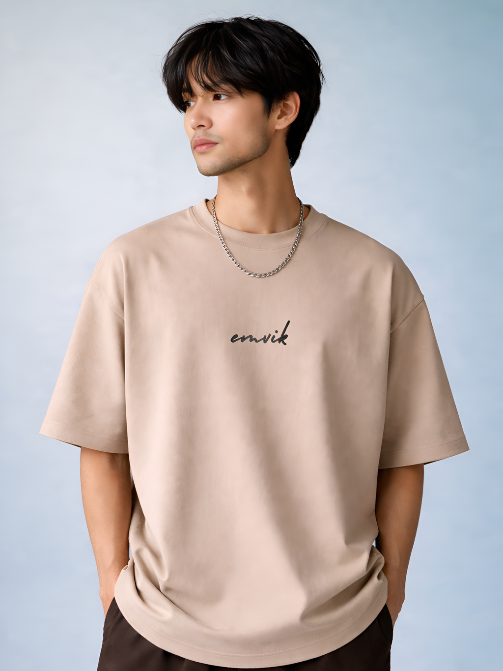 EMVIK Signature Embroidered Tee