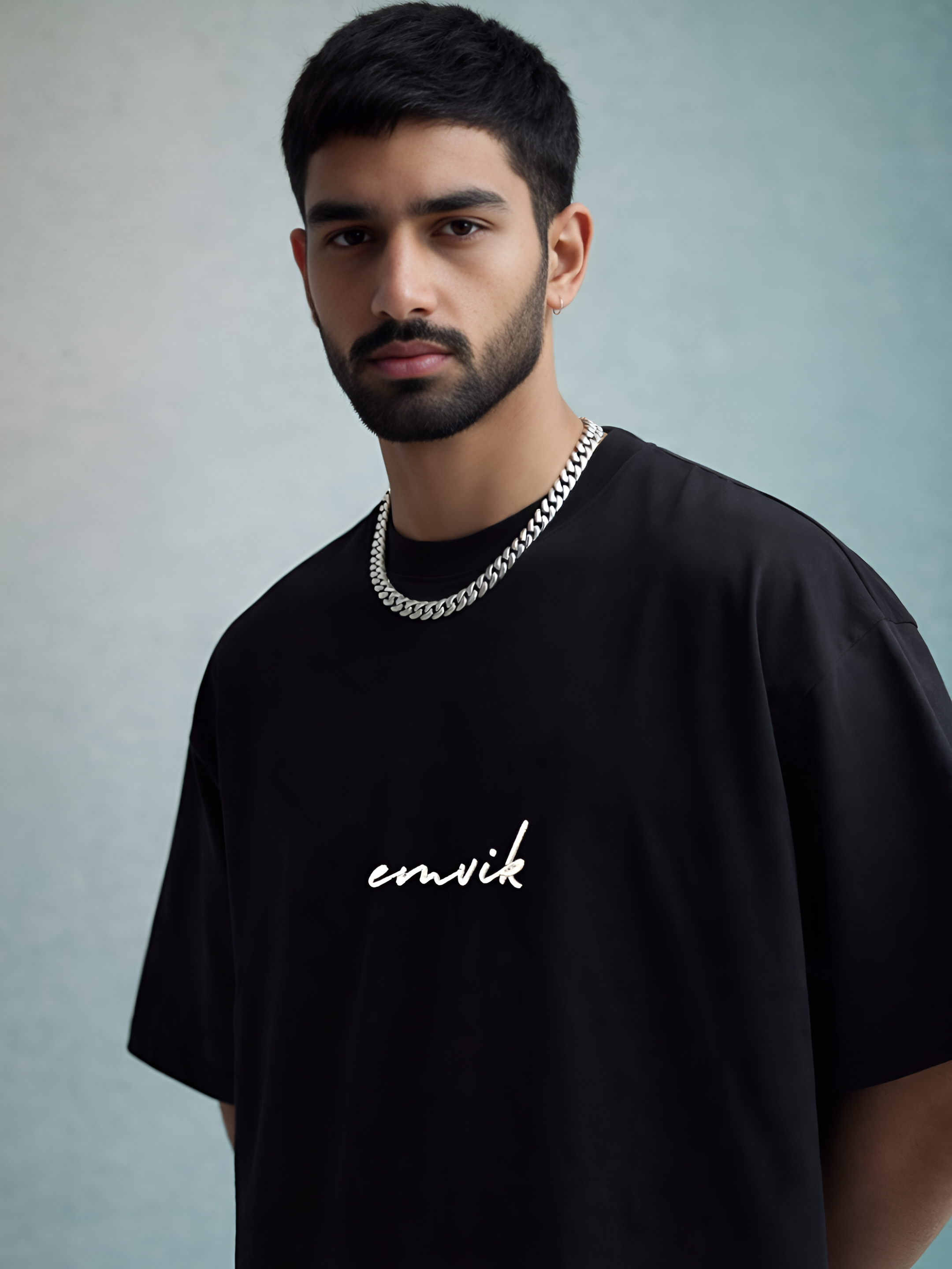 EMVIK Signature Embroidered Tee