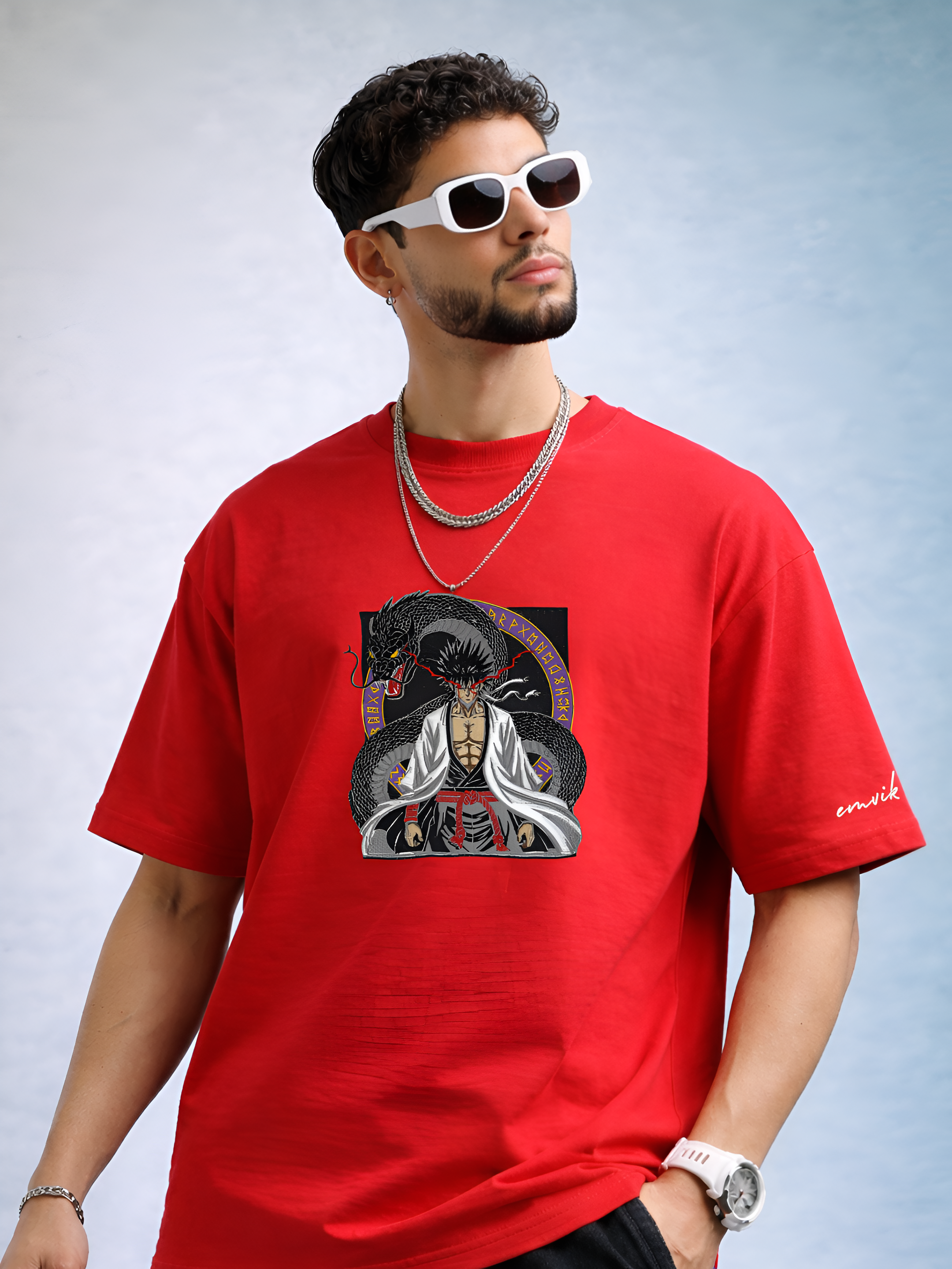 The Serpent Mind Embroidered T-Shirt