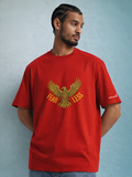 Fearless Eagle Embroidered T-Shirt