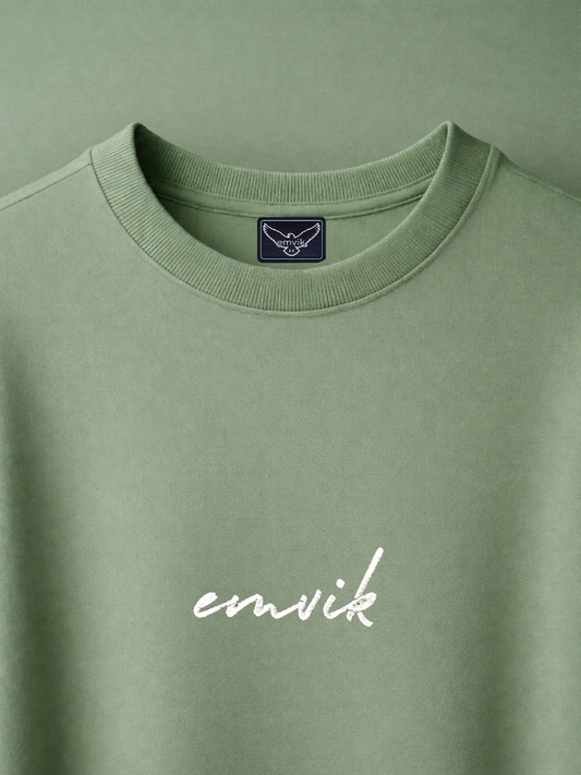 EMVIK Signature Cursive Tee | EMVIK
