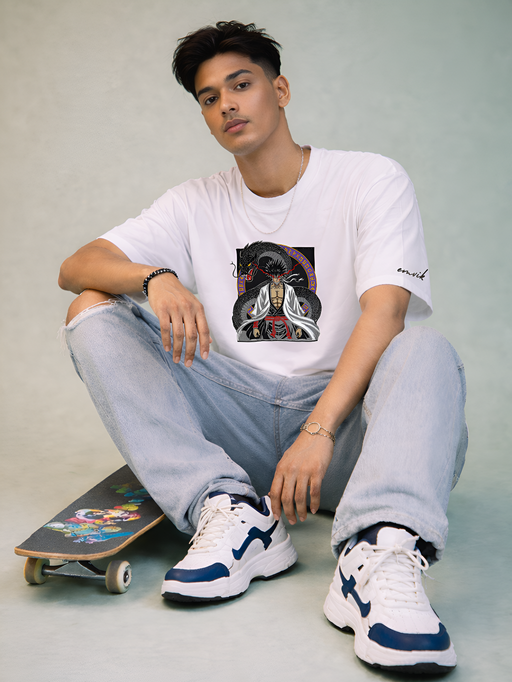 The Serpent Mind Embroidered T-Shirt
