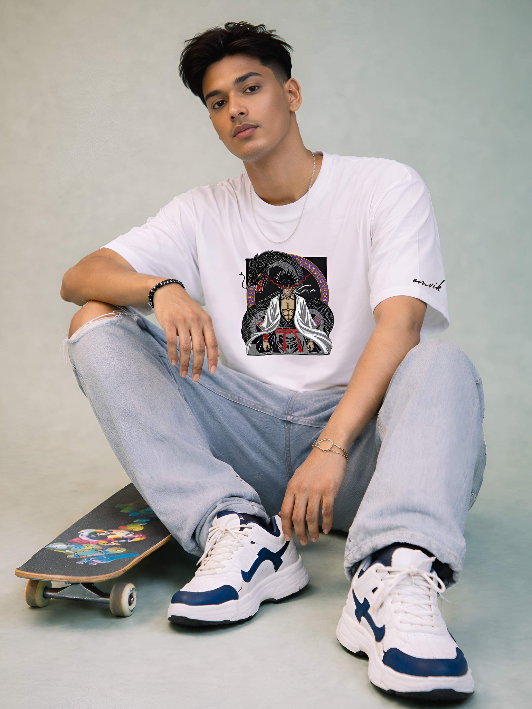 The Serpent Mind Embroidered T-Shirt