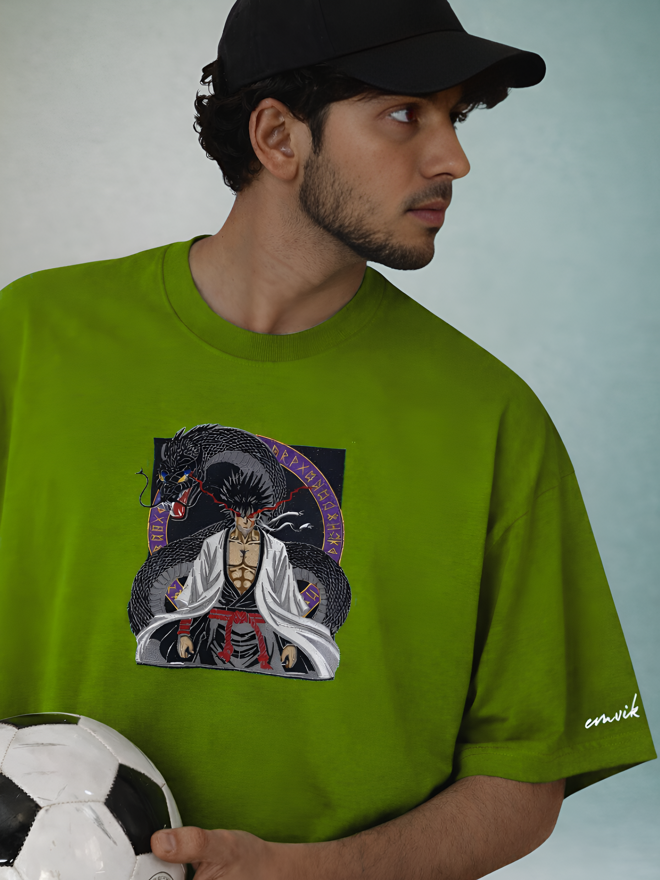 The Serpent Mind Embroidered T-Shirt