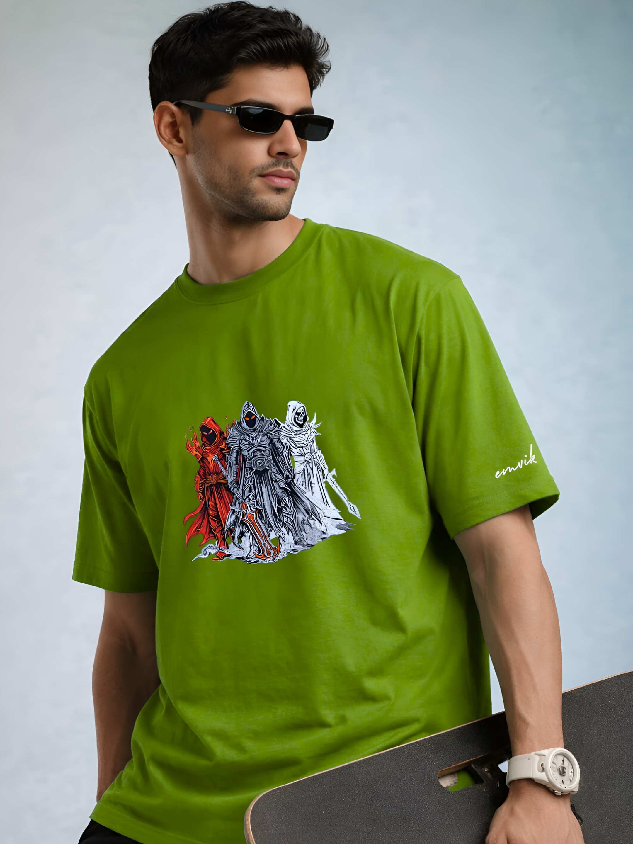 The Trinity Embroidered T-Shirt