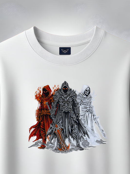 The Trinity Embroidered T-Shirt | EMVIK