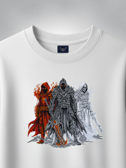 The Trinity Embroidered T-Shirt | EMVIK