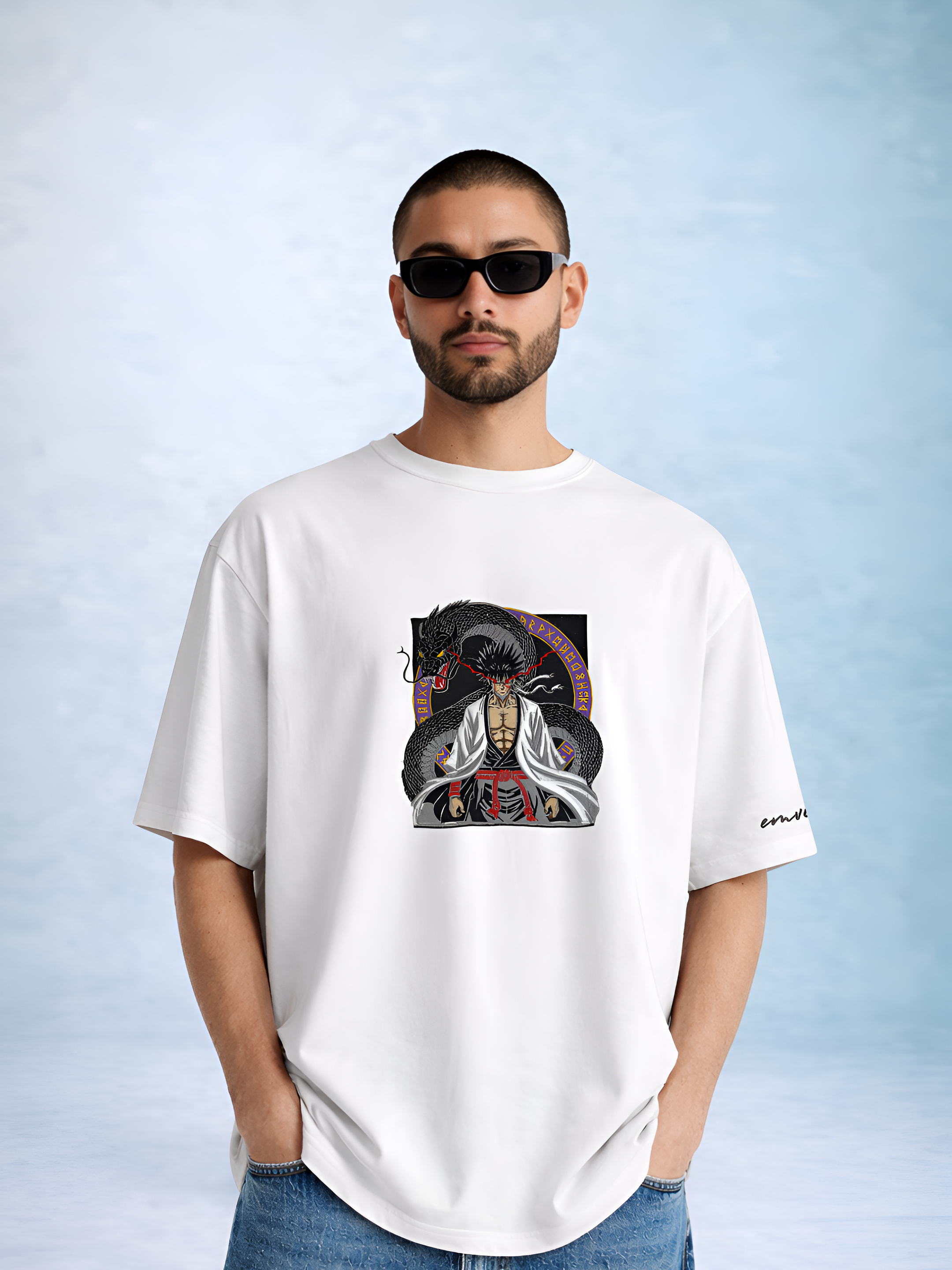 The Serpent Mind Embroidered T-Shirt