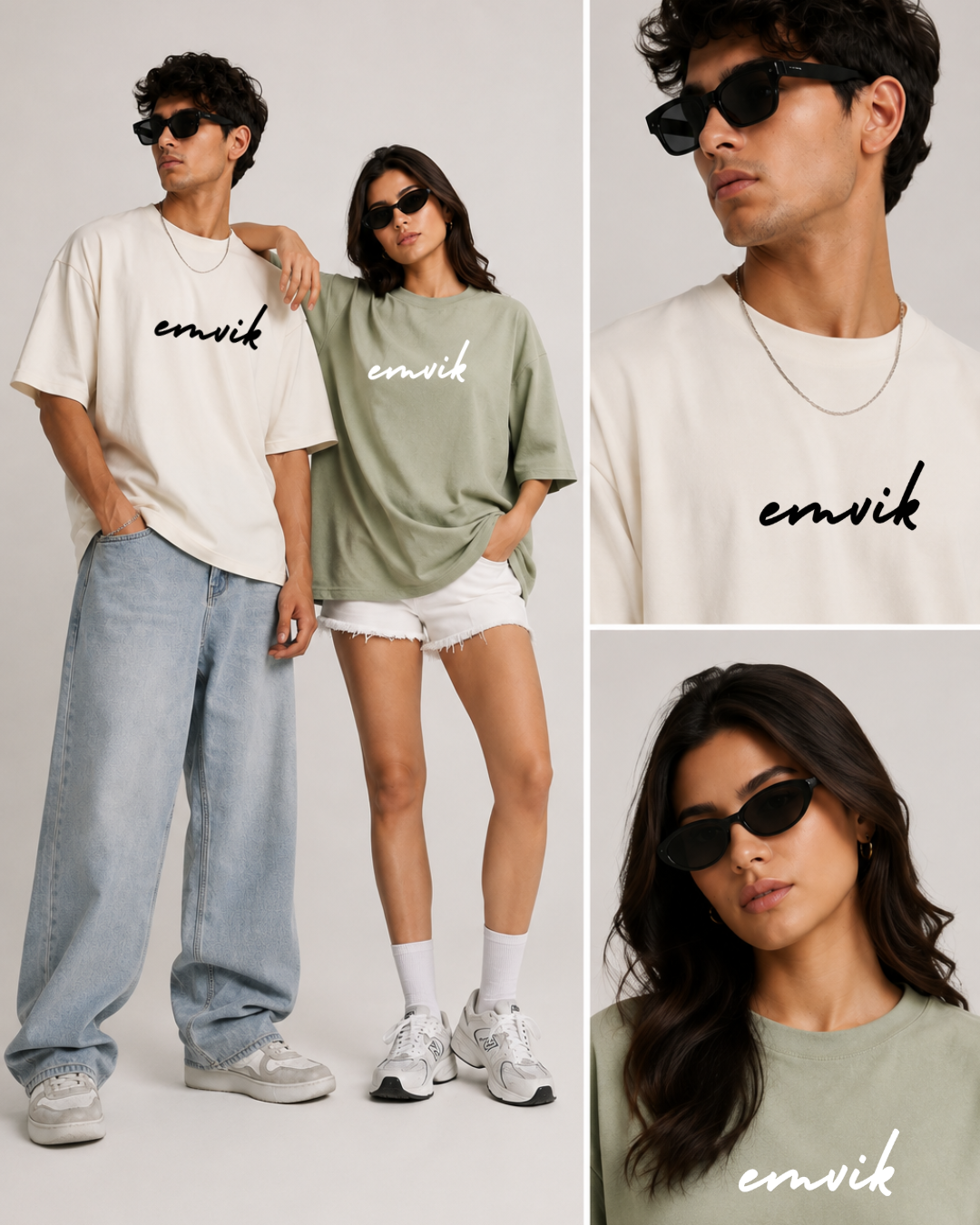 EMVIK Signature Embroidered Tee