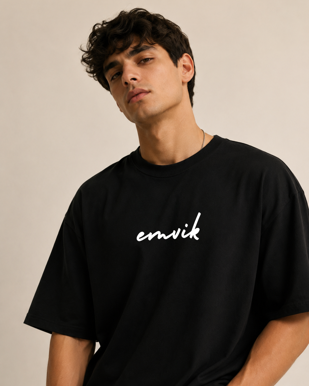 EMVIK Signature Embroidered Tee