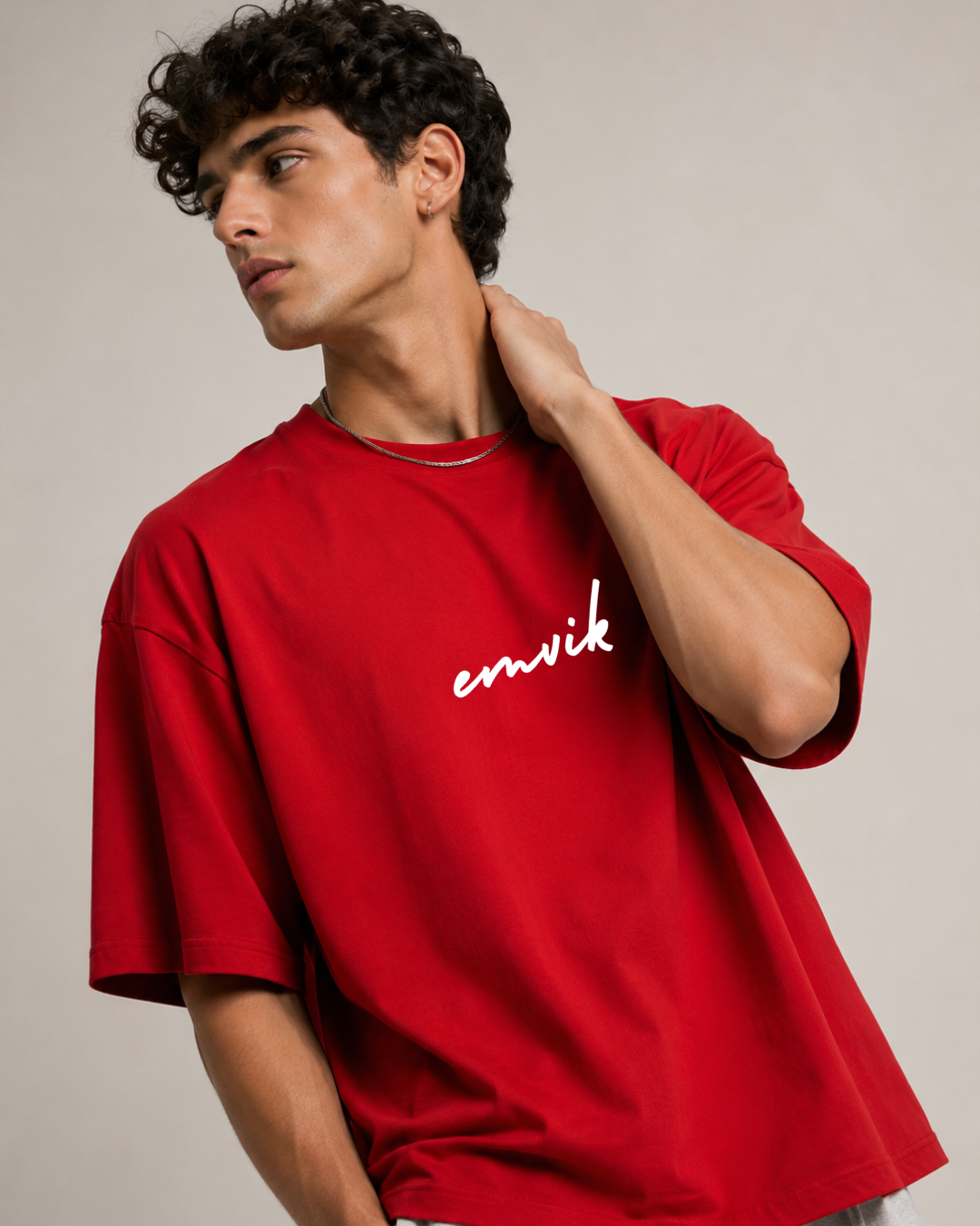 EMVIK Signature Embroidered Tee