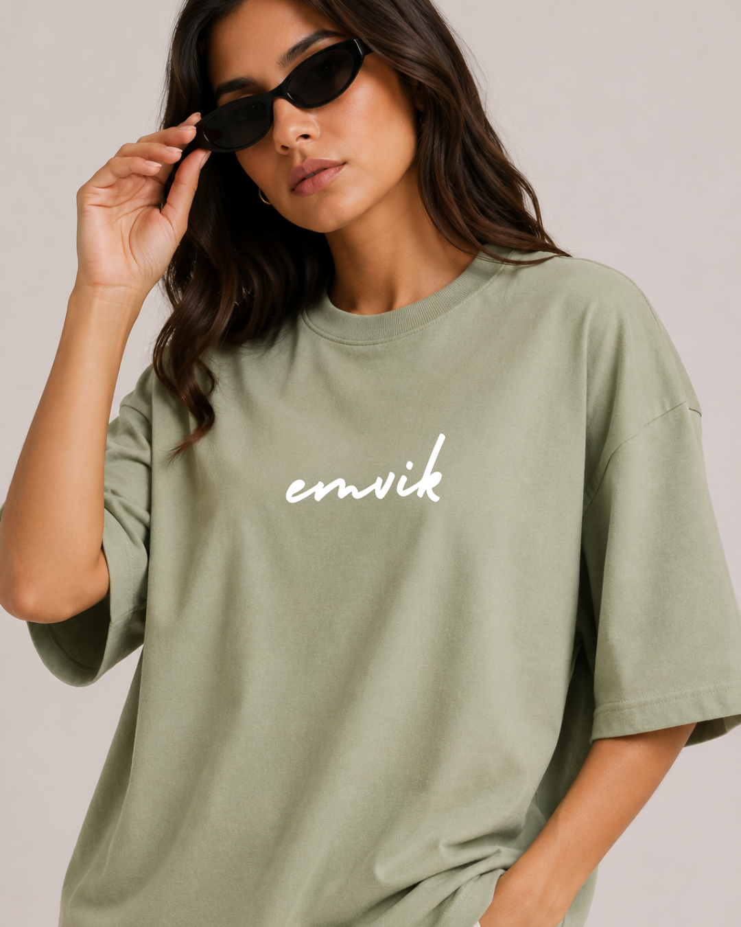 EMVIK Signature Embroidered Tee